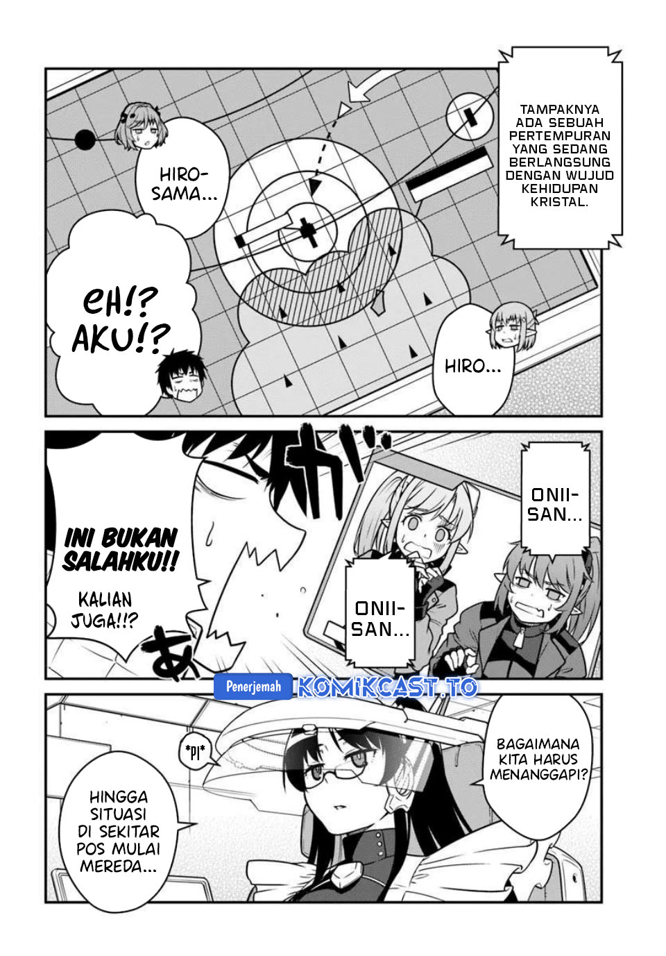 Mezametara Saikyou Soubi to Uchuusen-mochi datta no de Chapter 51.1 Bahasa Indonesia